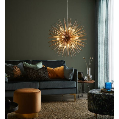 Hanging lamp SOLEIL 20W gold 107752 MARKSLOJD