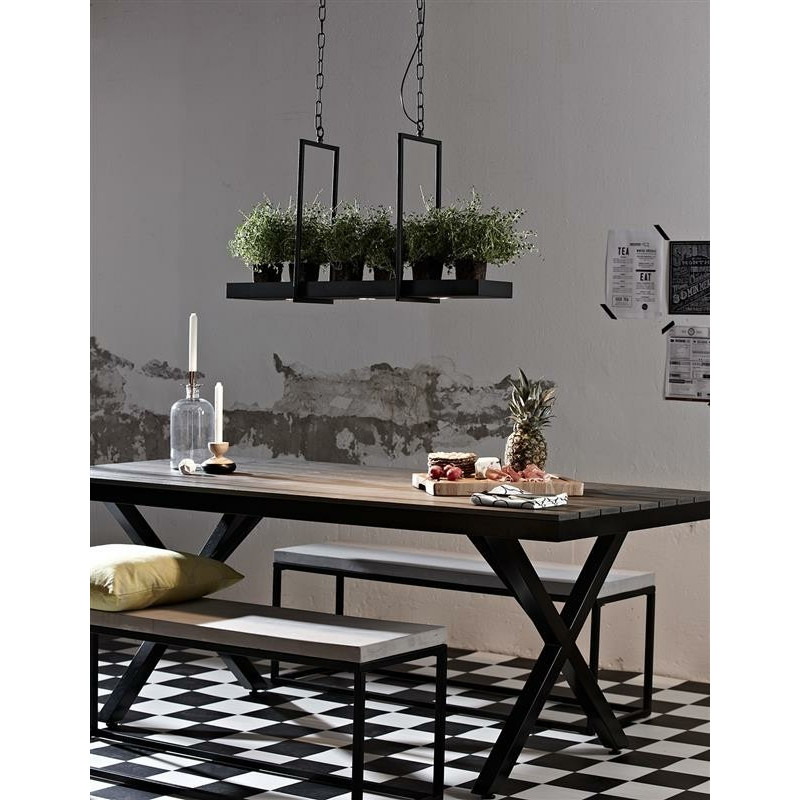 Hanging lamp TRAY 3x3W Black 105780 Markslojd