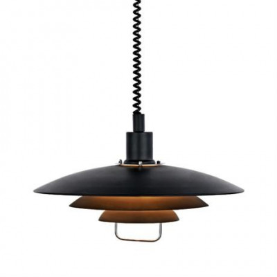 Hanging lamp KIRKENES 60W Black 104540 MARKSLOJD