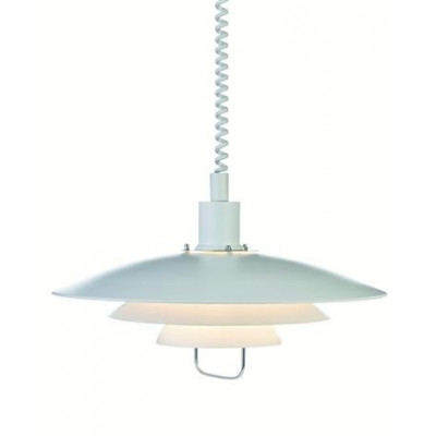 Hanging lamp KIRKENES 60W white 102281 MARKSLOJD