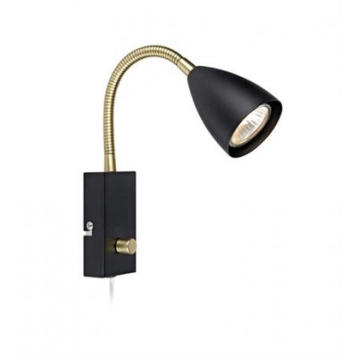 CIRO Lamp Wall Lamp 7W Flex Black 106589 MARKSLOJD