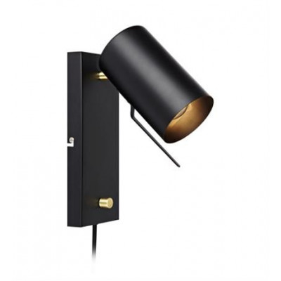Lamp CARRIE Wall 35W Black 106587 MARKSLOJD
