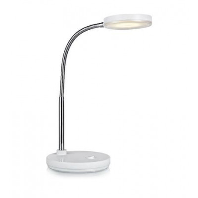 Floor lamp FLEX 5W LED White / Chrome 106464 Table Lamp FLEX 5W LED White / Chrome 106466 MARKSLOJD