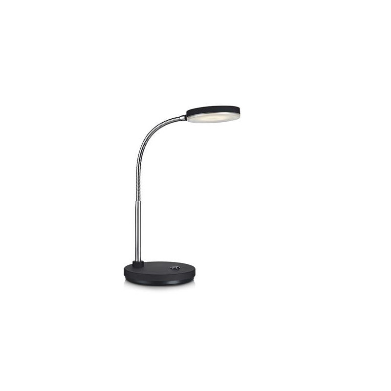 Desk lamp FLEX 5W LED black / Chrome 106467 MARKSLOJD