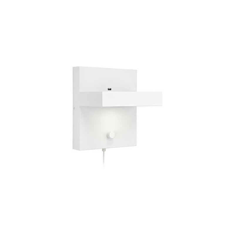 Wall lamp KUBIK White Sand 5W LED 106899 MARKSLOJD