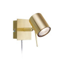 Wall lamp HYSSNA LED Brushed Gold 35W 106316 MARKSLOJD