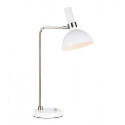 Table lamp LARRY 60W White / Steel 107502 MARKSLOJD