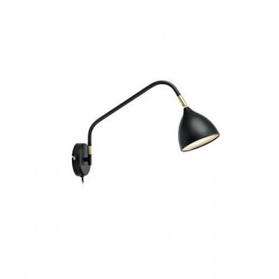 Wall lamp VALENCIA Wall lamp 6W GU10 Black / Gold 106081 MARKSLOJD