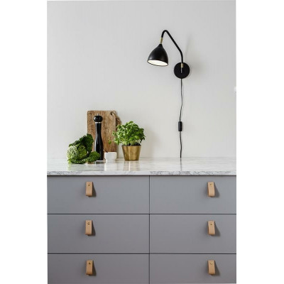 Wall lamp VALENCIA Wall lamp 6W GU10 Black / Gold 106081 MARKSLOJD