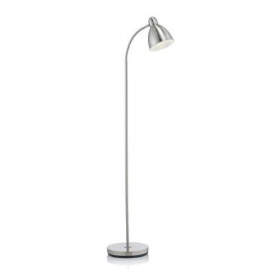 Floor lamp NITTA silver steel 60W E27 104842 MARKSLOJD