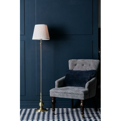 Floor lamp IMPERIA 60W E27 Gold Brushed / White 106322 MARKSLOJD