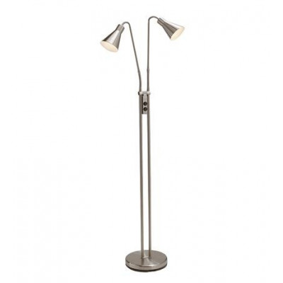 Floor lamp ODENSE 40W E14 steel 100241 MARKSLOJD