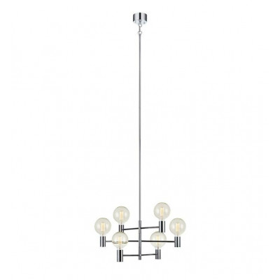 Hanging lamp CAPITAL 6x60W chrome 106419 MARKSLOJD