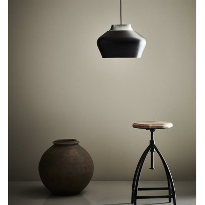 Lampa Wisząca KOM 60W Czarny/Stal 107378 MARKSLOJD