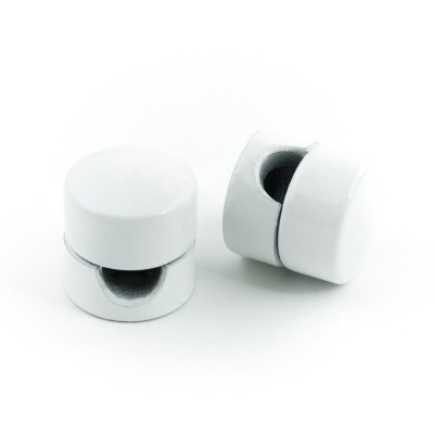 Cable holder white