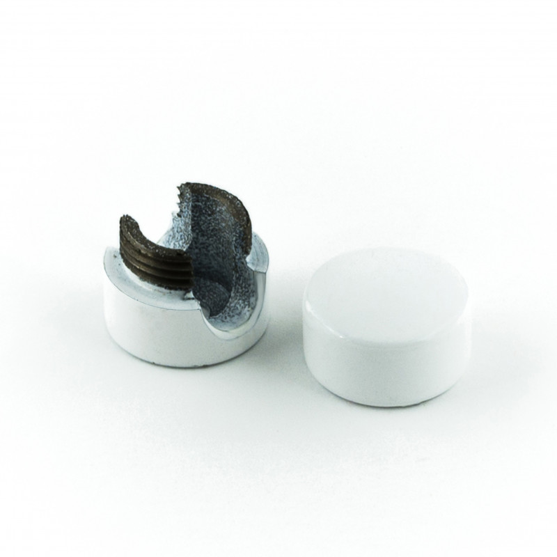Cable holder white
