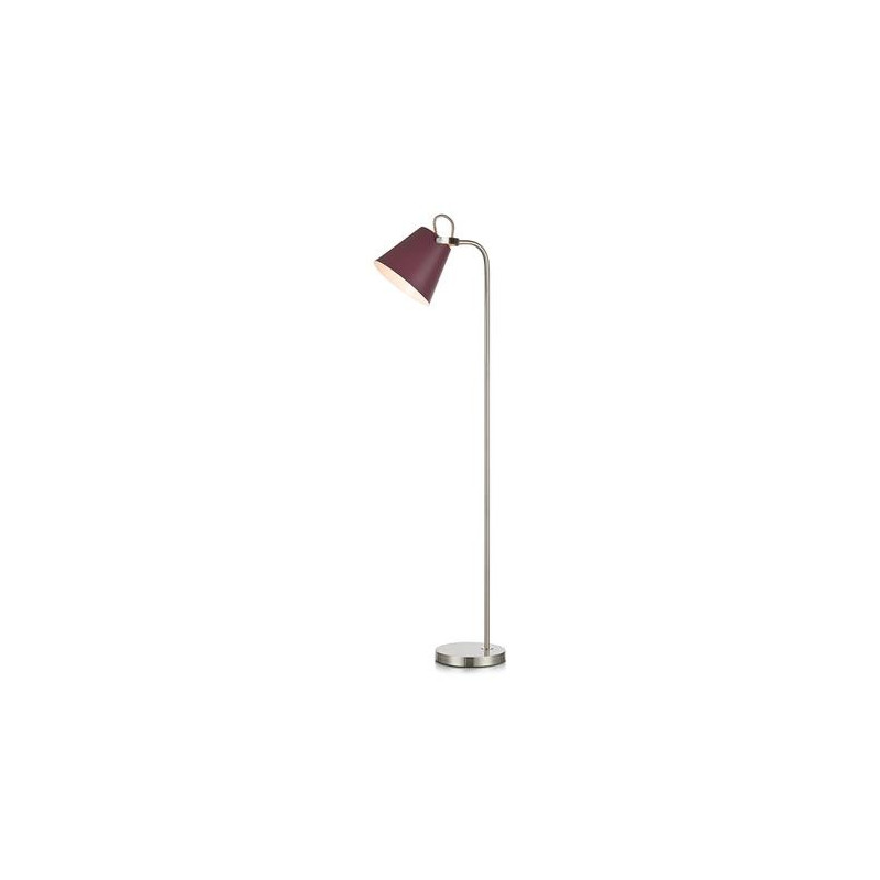 Floor lamp TRIBE Burgundy / Steel 60W E27 107400 MARKSLOJD