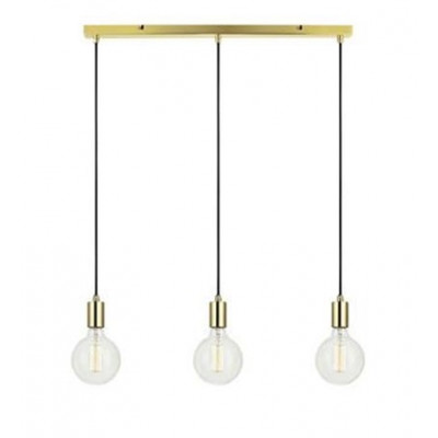 Hanging lamp SKY 3x60W gold 106335 MARKSLOJD