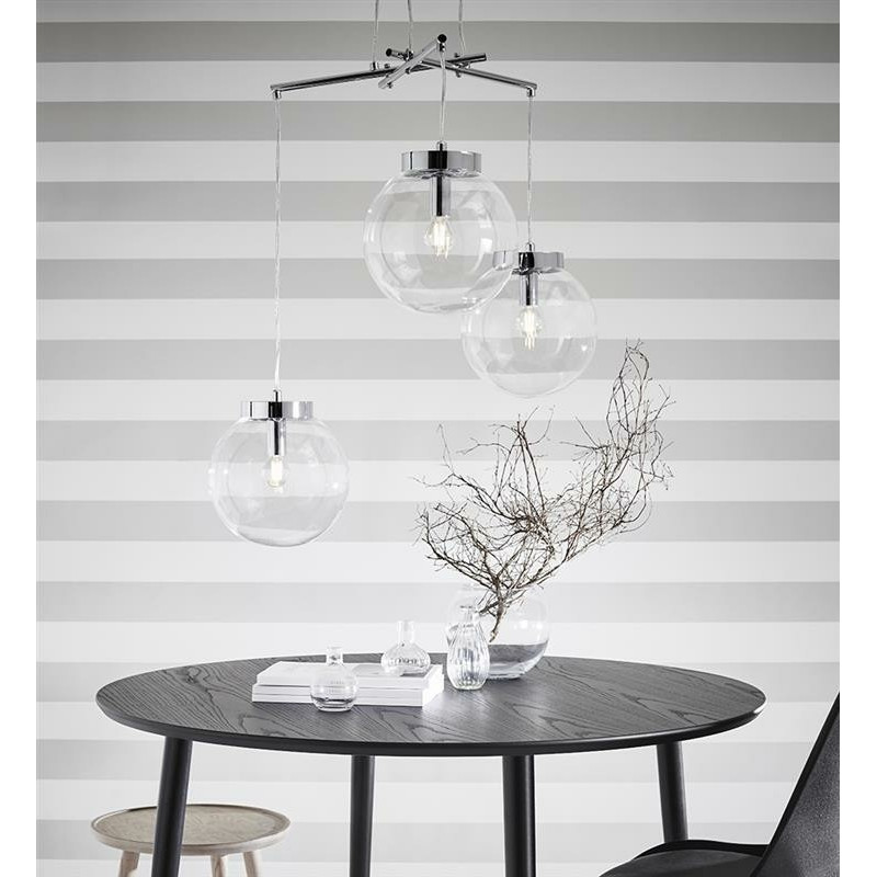 Hanging lamp SICILY 40W E14 chrome 107015 MARKSLOJD