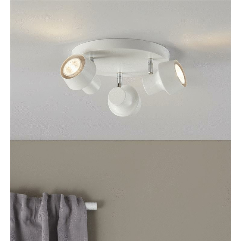 Ceiling lamp / Plafond URN 35W GU10 White 106086 MARKSLOJD