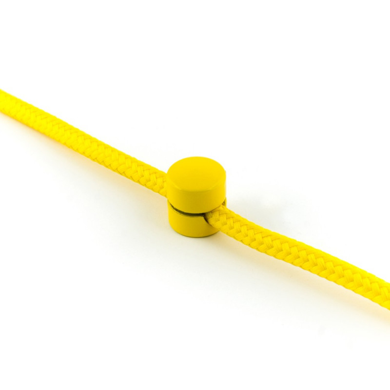 Cable holder yellow