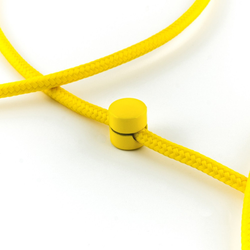 Cable holder yellow
