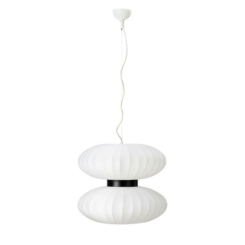 Lampa wisząca DABURU 40W E27 biała 108113 MARKSLOJD