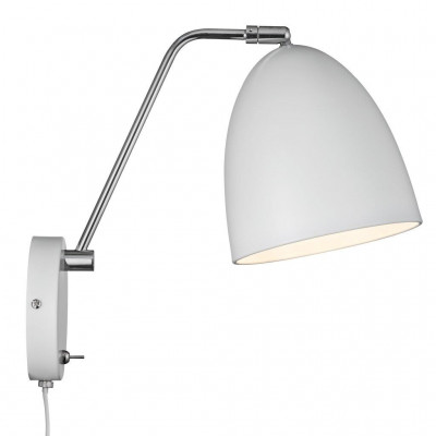 Wall lamp Alexander E27 15W white 48621001 Nordlux