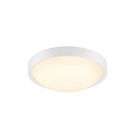 White plafond Altus with integrated LED panel Nordlux