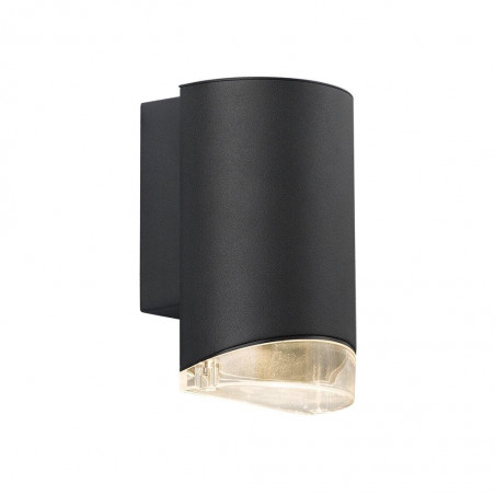 Zewnętrzna lampa ścienna Arn Single czarna, fasadowa Nordlux