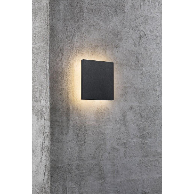 Wall lamp ARTEGO ROUND 8W LED IP54 black 46941003 Nordlux