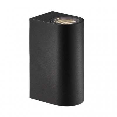 Wall lamp ASBOL 2X6,5W LED IP44 black 84971003 Nordlux