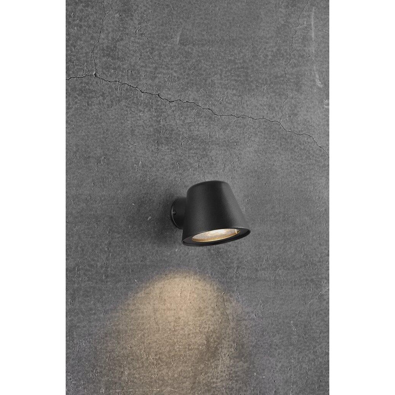 Wall lamp ALERIA 35W GU10 IP44 black 2019131003 Nordlux