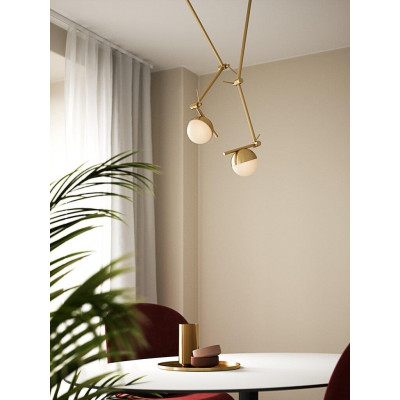 Wall / ceiling lamp CONTINA 5W G9 brass 2010971035 Nordlux
