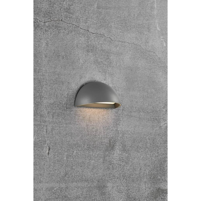 Wall lamp ARCUS 9.5W LED IP54 gray 2019001010 Nordlux