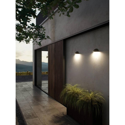 Kinkiet ARCUS 9,5W LED IP54 szary 2019001010 Nordlux