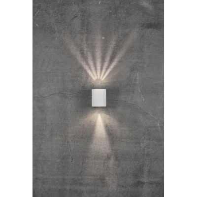 Wall lamp CANTO 2 2X6W LED IP44 white 49701001 Nordlux