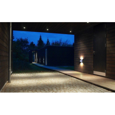 Wall lamp CANTO 2 2X6W LED IP44 galvanized 49701031 Nordlux