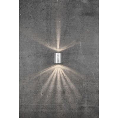 Kinkiet CANTO 2 2X6W LED IP44 ocynkowany 49701031 Nordlux