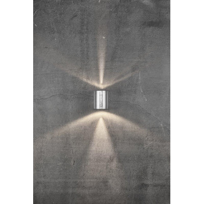Kinkiet CANTO 2 2X6W LED IP44 ocynkowany 49701031 Nordlux