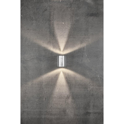 Kinkiet CANTO 2 2X6W LED IP44 ocynkowany 49701031 Nordlux