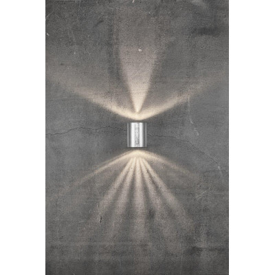 Wall lamp CANTO 2 2X6W LED IP44 galvanized 49701031 Nordlux