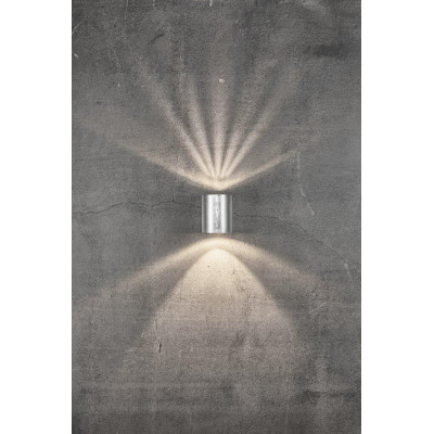 Wall lamp CANTO 2 2X6W LED IP44 galvanized 49701031 Nordlux
