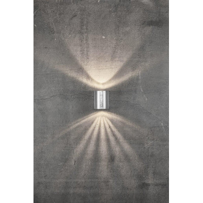 Wall lamp CANTO 2 2X6W LED IP44 galvanized 49701031 Nordlux