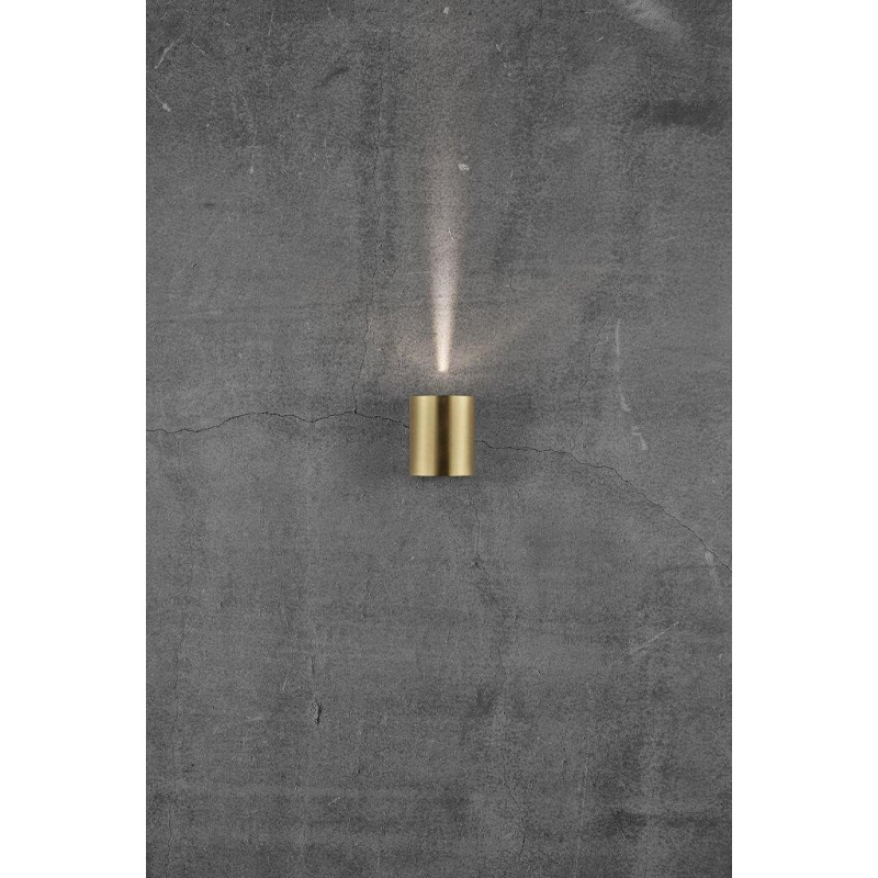 Wall lamp CANTO 2 2X6W LED IP44 brass 49701035 Nordlux