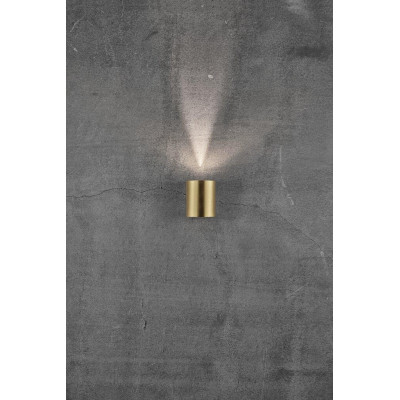 Wall lamp CANTO 2 2X6W LED IP44 brass 49701035 Nordlux