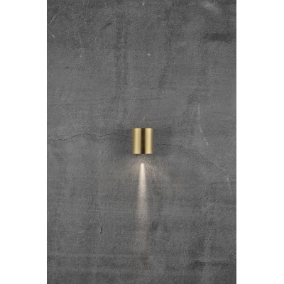Wall lamp CANTO 2 2X6W LED IP44 brass 49701035 Nordlux
