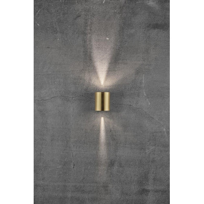 Kinkiet CANTO 2 2X6W LED IP44 mosiądz 49701035 Nordlux