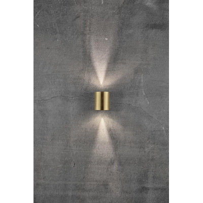Kinkiet CANTO 2 2X6W LED IP44 mosiądz 49701035 Nordlux