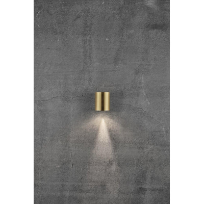 Wall lamp CANTO 2 2X6W LED IP44 brass 49701035 Nordlux